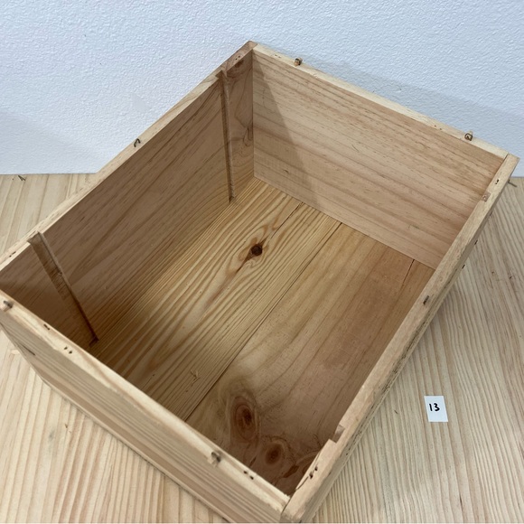 Wine crate, wood crate, wooden wine crate - Picture 9 of 9